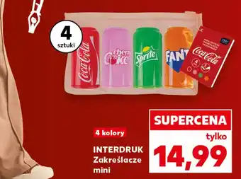 Kaufland Interdruk Zakreślacze mini oferta