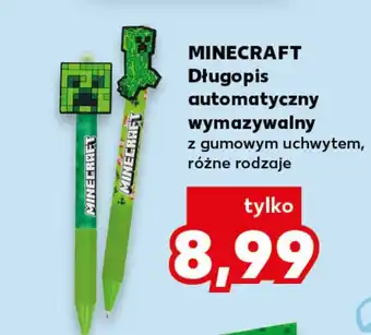 Kaufland MINECRAFT Długopis automatyczny wymazywalny oferta