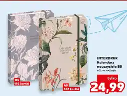 Kaufland INTERDRUK Kalendarz nauczyciela B5 oferta