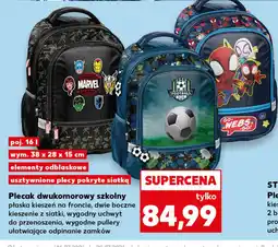Kaufland Plecak dwukomorowy szkolny oferta