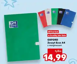 Kaufland OXFORD Zeszyt Esse A4 oferta