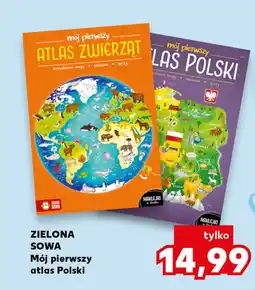 Kaufland Zielona Sowa Mój pierwszy atlas Polski oferta