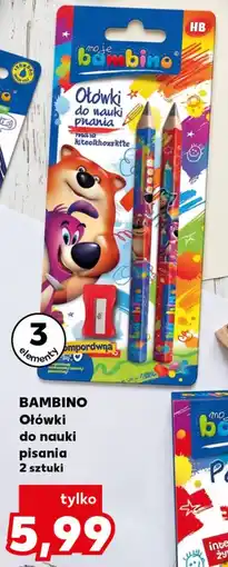 Kaufland BAMBINO Ołówki do nauki pisania 2 sztuki oferta