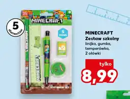 Kaufland MINECRAFT Zestaw szkolny oferta