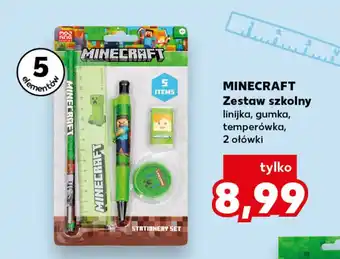 Kaufland MINECRAFT Zestaw szkolny oferta