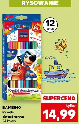 Kaufland BAMBINO Kredki dwustronne oferta