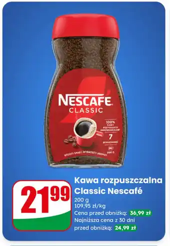 Dino Kawa rozpuszczalna Classic Nescafé oferta
