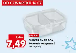 Kaufland CURVER SNAP BOX Pojemnik na żywność z przegrodą oferta