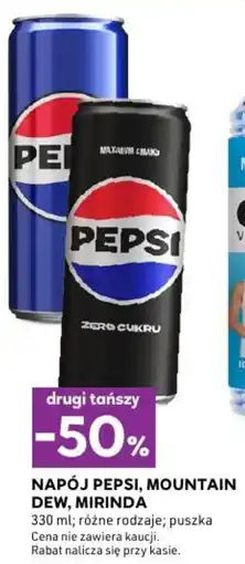 Stokrotka Napój Pepsi, Mountain Dew, Mirinda oferta