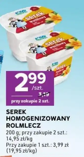 Stokrotka Serek Homogenizowany Rolmlecz oferta