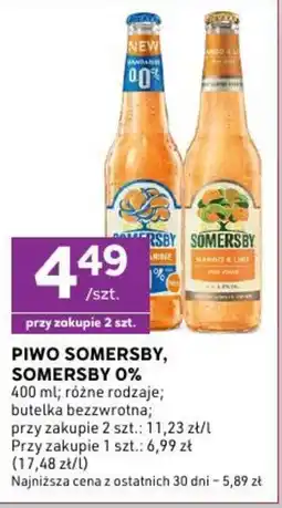 Stokrotka Piwo Somersby, Somersby 0% oferta