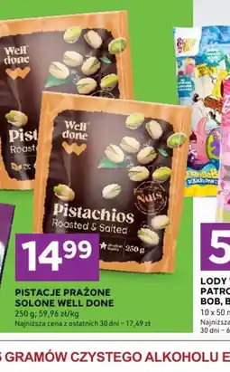 Stokrotka Pistacje Prażone Solone Well Done oferta