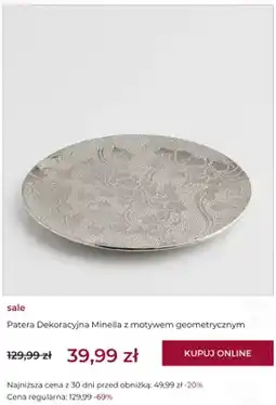 Home&You Patera dekoracyjna home&you Minella z motywem geometrycznym oferta