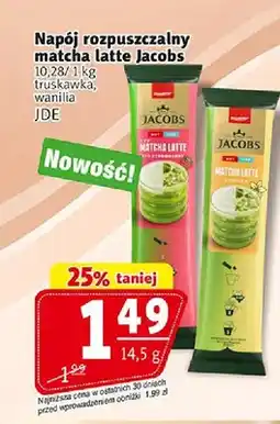 Prim Market Napój rozpuszczalny matcha latte Jacobs wanilia oferta