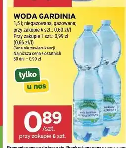 Stokrotka Woda Gardinia gazowana oferta