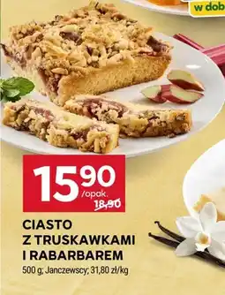 Stokrotka Ciasto z truskawkami i rabarbarem oferta
