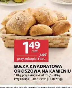 Stokrotka Bułka kwadratowa orkiszowa na kamieniu oferta