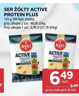 Stokrotka Ser żółty Active Protein Plus Ryki plastry oferta