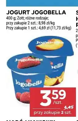 Stokrotka Jogurt owocowy Jogobella Zott oferta