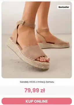 Renee Sandały VICES z imitacji zamszu oferta