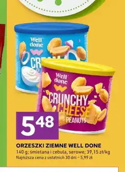 Stokrotka Orzeszki ziemne o smaku śmietany z cebulą Well Done Creamy oferta