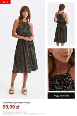 Top Secret Sukienka z dekoltem halter oferta