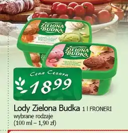 Cezar Delikatesy Lody Zielona Budka oferta