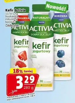 Prim Market Kefir Activia truskawka Danone oferta
