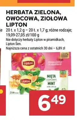 Stokrotka Herbata ekspresowa Lipton Zielona oferta