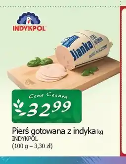 Cezar Delikatesy Pierś gotowana z indyka Indykpol oferta