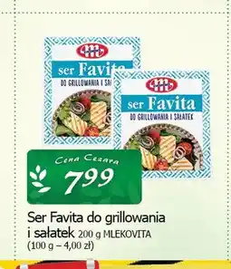 Cezar Delikatesy Ser Favita do grillowania i sałatek Mlekovita oferta