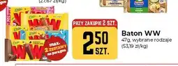 Społem Częstochowa Baton WW E.Wedel w gorzkiej czekoladzie oferta