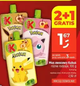 Dealz Mus owocowy Kubuś oferta