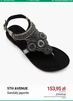 Deichmann Sandały japonki 5th Avenue oferta