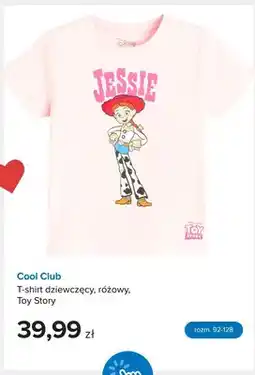 Smyk T-shirt dziewczęcy Cool Club różowy Toy Story oferta