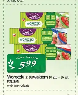 Cezar Delikatesy Woreczki z suwakiem Gosia oferta