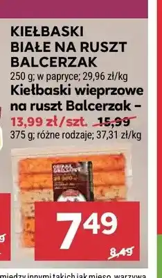 Stokrotka Kiełbaski białe na ruszt Balcerzak oferta
