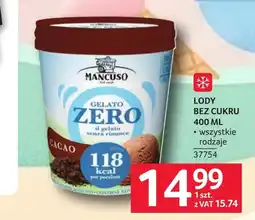 Selgros Lody Mancuso oferta
