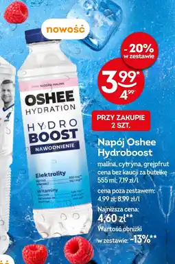 Żabka Napój witaminowy Oshee oferta