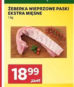 Stokrotka Żeberka wieprzowe paski ekstra mięsne oferta