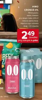 Stokrotka Piwo bezalkoholowe Cronus Standard oferta