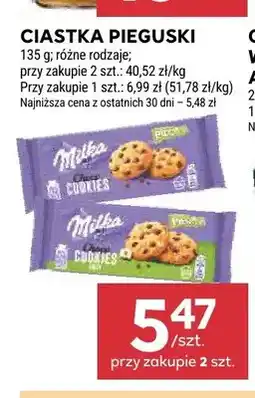 Stokrotka Ciastka Pieguski Milka oferta