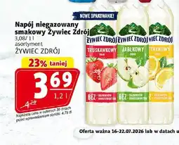 Prim Market Napój niegazowany smakowy Żywiec Zdrój truskawkowy oferta