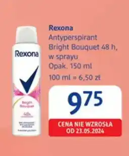 dm drogerie markt Antyperspirant w sprayu Rexona Bright Bouquet oferta