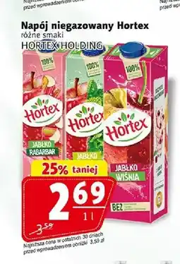 Prim Market Napój niegazowany Hortex Jabłko Rabarbar oferta