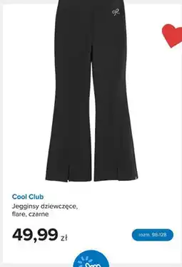 Smyk Jegginsy dziewczęce Cool Club flare czarne oferta