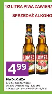 Stokrotka Piwo Łomża malina oferta
