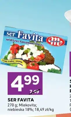 Stokrotka Ser Favita sałatkowo-kanapkowy tłusty Mlekovita oferta