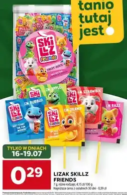 Stokrotka Lizak Skillz Friends I'm Bubblo o smaku coli oferta