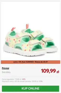 eobuwie Sandały Primigi oferta